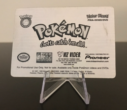Pokemon Pikachu Lenticular Card Viz Video Pioneer PIKA-0018D Water Blast - Image 3