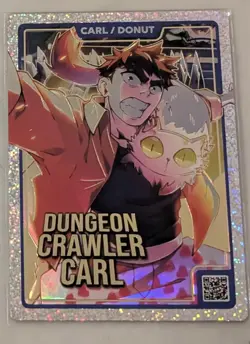 Dungeon Crawler Carl NYCC Promo 2025 Trading Card Foil Matt Dinniman - Image 1