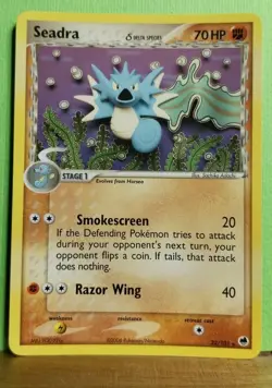 Seadra - EX Dragon Frontiers 22/101 Regular Rare Pokemon Card Nintendo 2006 - Image 1
