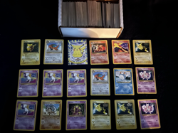 Huge Collection Bulk Lot of 500+ Pokemon Cards Mixed WOTC Vintage DAMAGED-MP - Image 1