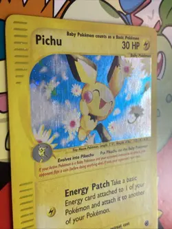 Pokemon Pichu Holo Rare 22/165 Expedition Base Set Card LP - Image 4