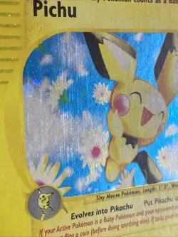 Pokemon Pichu Holo Rare 22/165 Expedition Base Set Card LP - Image 5