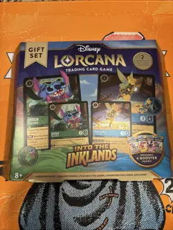 Disney Lorcana: Into the Inklands Chapter Gift Set w/ Promo Cards (Sealed) - Image 1