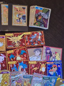 Huge Pokemon Holos Card Stickers Lot - Image 3