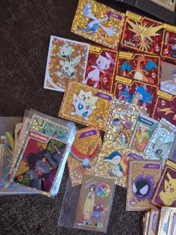 Huge Pokemon Holos Card Stickers Lot - Image 4