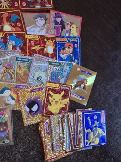 Huge Pokemon Holos Card Stickers Lot - Image 5