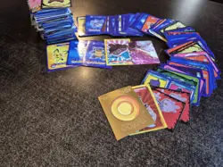 Huge Pokemon Card Stickers Lot - Image 1