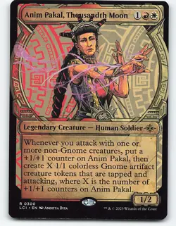 Anim Pakal, Thousandth Moon (Showcase) #300 Magic the Gathering Card - Image 1