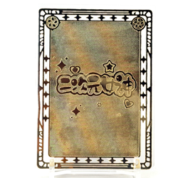 Goddess Story: Tsukatsuki Rio (Blue Archive) Spicy Metal Anime Waifu CCG Card - Image 3