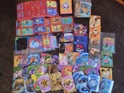 Huge Pokemon Card Stickers Lot Pokedex And Others - Image 1