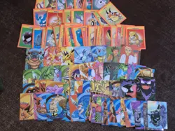 Huge Pokemon Card Stickers Lot Pokedex And Others - Image 2