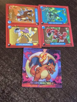 Huge Pokemon Card Stickers Lot Pokedex And Others - Image 5
