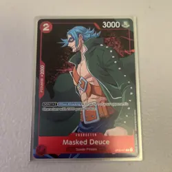 Masked Deuce OP02-017 R - Alternate Art - One Piece Card Game - Paramount War - Image 1