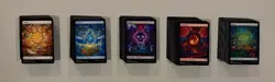 Lot of 300 Full Art Basic Lands - Stained Glass - 60 each - M/NM - DMU Magic MTG - Image 1