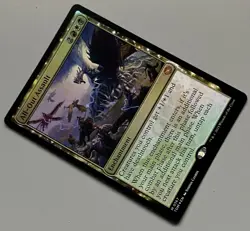 MTG Tarkir: Dragonstorm All-Out Assault Enchantment MYTHIC FOIL #0167 - Image 2