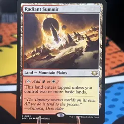 Radiant Summit #23 Edge of Eternities Commander - Image 1