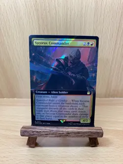 Extended Art Surge Foil Sycorax Commander - NM - WHO 1036 MTG - Image 1