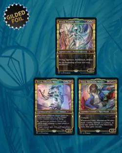 MTG Secret Lair Showcase Streets of New Capenna Gilded Foil Edition - Image 1