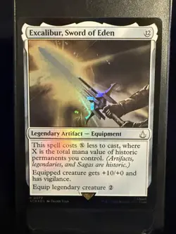Excalibur, Sword of Eden MTG Universes Beyond: Assassin's Creed Foil - Image 1