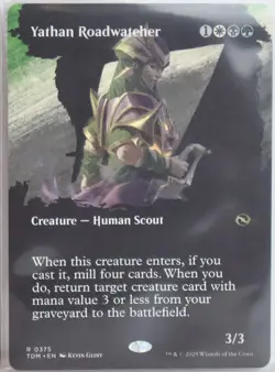 Yathan Roadwatcher [New, Near Mint] Borderless {Tarkir: Dragonstorm} - Image 1
