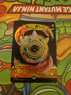 Foil Sol Ring[SLD AN ENCYCLOPEDIA OF MAGIC][MTG][FOIL] - Image 1