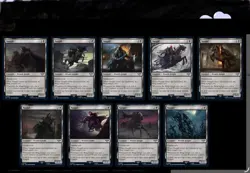 Nazgul - Set of 9 The Lord of the Rings: Tales of Middle-earth MTG PACK FRESH - Image 1