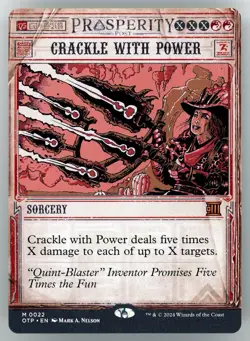 Crackle with Power Outlaws of Thunder Junction: Breaking News Regular - Image 1