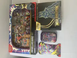 Pokemon TCG Sealed Lot of 4 Mega Evolution Items as Pictured New Factory Sealed - Image 2