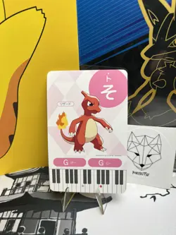 Pokemon Music Note Card Charizard, Charmeleon, Charmander - Image 4