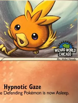 Pokemon TCG- Torchic Wizard World Chicago Rare Promo 2005 Ex Emerald #69 -NM+ - Image 2