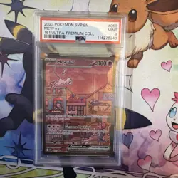2023 Pokemon SVP EN-SV Black Star Promo Mew EX #053 151 Ultra-Premium Coll PSA 9 - Image 3