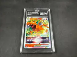 2022 POKEMON SWSH JAPANESE CHARIZARD 014/172 TRIPLE RARE TAG GEM MINT 10 - Image 1