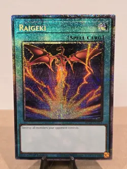 Yugioh! Raigeki - MP25-EN015 - Starlight Rare - 1st Edition Near Mint, English - Image 1