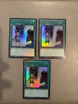 x3 Yugioh! Double Summon LCKC-EN091 Legendary Collection Kaiba Unlimited - Image 1