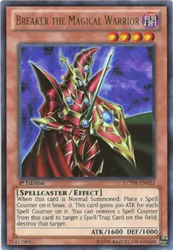 Breaker the Magical Warrior - LCYW-EN023 - Ultra Rare - 1st Edition NM Yugioh Le - Image 1