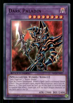 Yugioh Dark Paladin #SBCB-EN021 Speed Duel: Battle City Box LP - Image 1