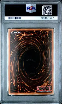 2025 Yu-Gi-Oh! Spectral, Dragon Ruler Of Flickers #EN018 PSA NM-MT 8 - Image 3