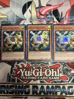 3x Droll & Lock Bird Ultra Rare Alternate Art RA02-EN006 Yugioh Playset - Image 1
