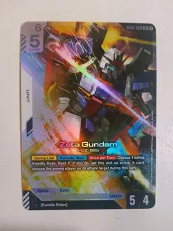 Gundam Card Game Zeta Gundam LR GD02-069 Dual Impact - Image 1