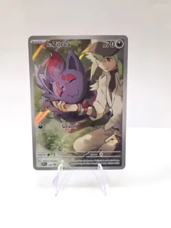 N's Zorua 189 Sv: Scarlet & Violet Promo Cards Holo Lot of (3) cards - Image 1