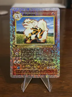 Pokemon TCG Arcanine Legendary Collection Reverse Holo 2002 Card 36/110 LP - Image 1