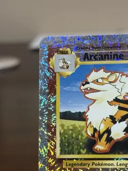 Pokemon TCG Arcanine Legendary Collection Reverse Holo 2002 Card 36/110 LP - Image 2
