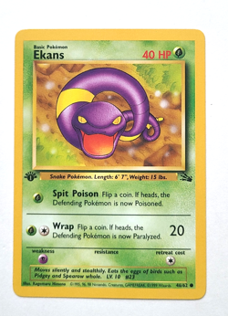 Pokemon 1st EDITION 1999 Fossil Set Common Cards - 8 Card Lot Vintage WOTC LP/NM - Image 2