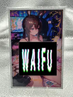 A6 Size Siwen Wave 3 Amiya Arknights Manga Anime Waifu Hentai Card - Image 1