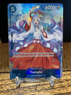 Yamato (Alt Art) OP13-054 SR Carrying on His Will - ONE PIECE Card Game English. - Image 1