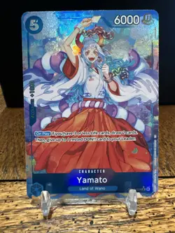 Yamato (Alt Art) OP13-054 SR Carrying on His Will - ONE PIECE Card Game English. - Image 2