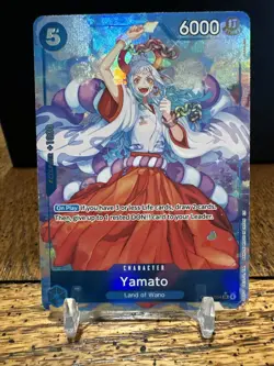 Yamato (Alt Art) OP13-054 SR Carrying on His Will - ONE PIECE Card Game English. - Image 3
