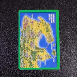 P13341Part 1 Green Town Map/Carddass Retro Promo Rare Pokemon Card Game - Image 2