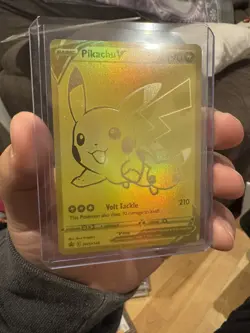Pikachu V SWSH145 Celebrations 25th Anniversary NM Pokemon TCG Card - Image 1