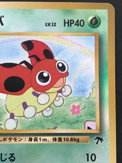 Ledyba Southern Islands Promo Pokemon Card Game Japanese Holo NINTENDO - Image 3